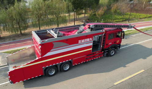 江特牌JDF5290TXFBP250/DX泵浦消防車